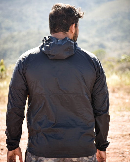 Corta Vento Canguru - Black