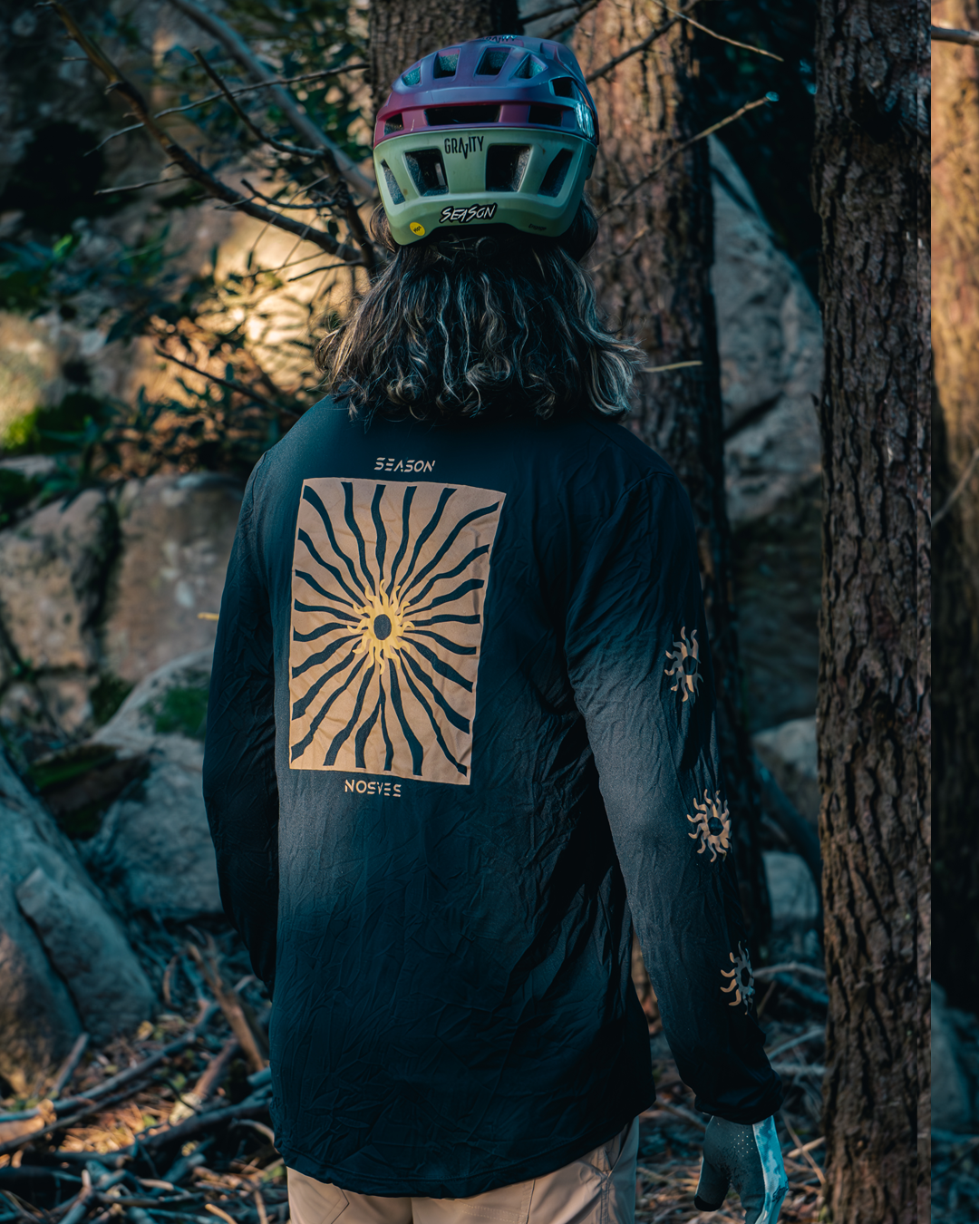 Camisa Trail - Chasing The Sun - Manga Longa