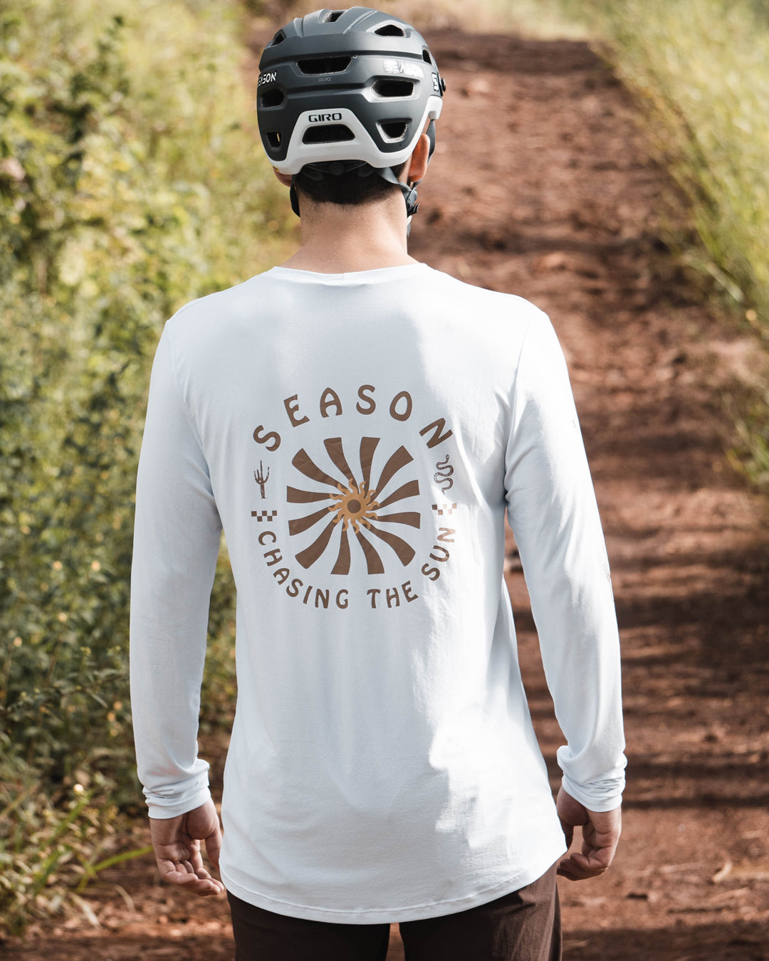 Camisa Trail - Chasing The Sun - Manga Longa