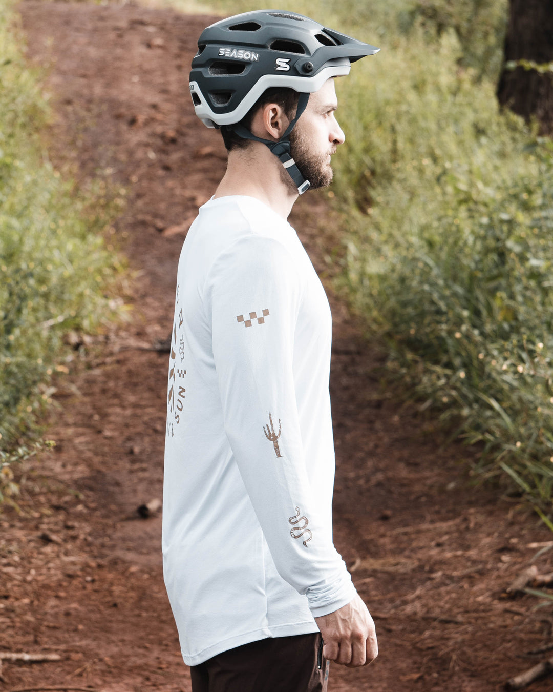 Camisa Trail - Chasing The Sun - Manga Longa