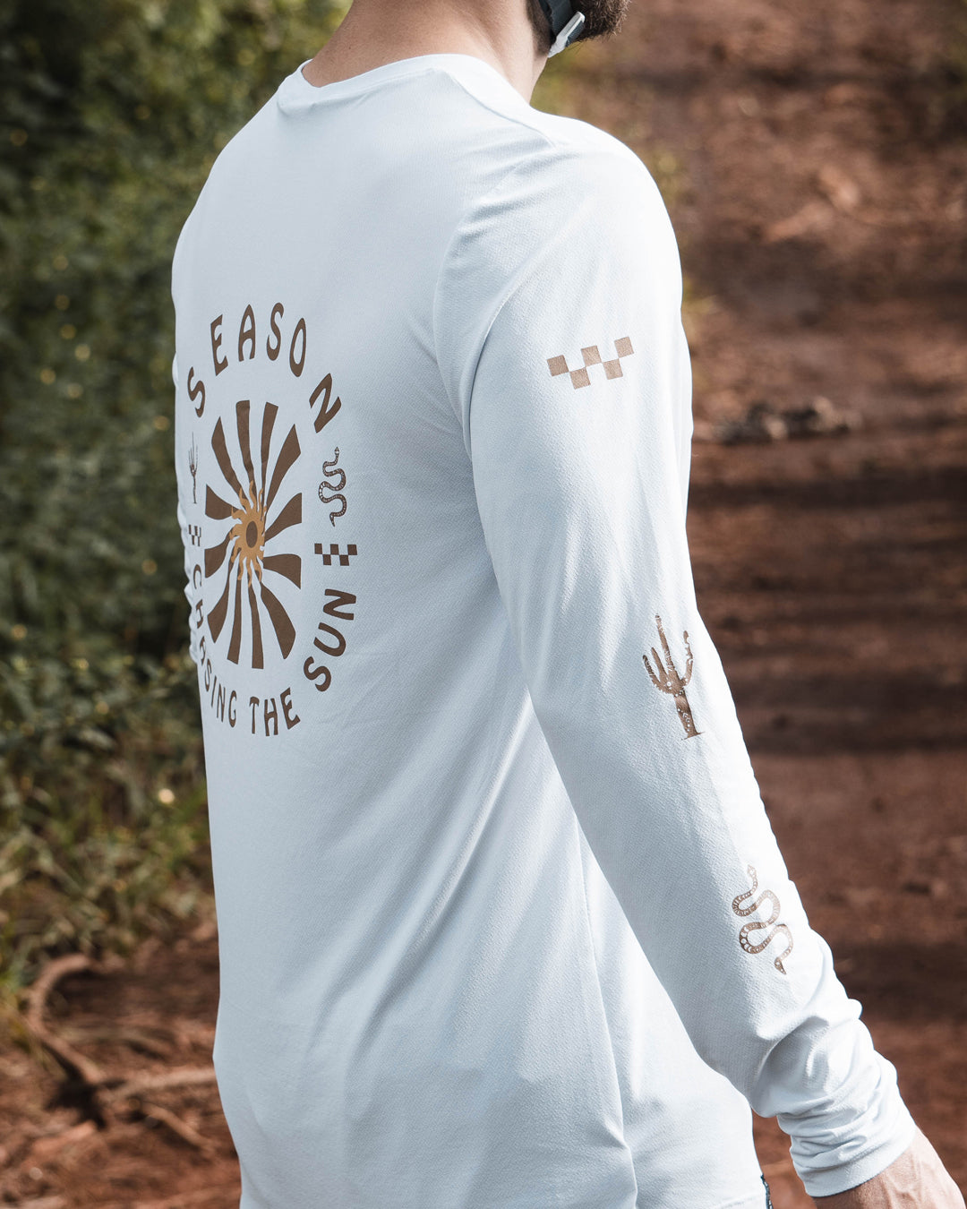 Camisa Trail - Chasing The Sun - Manga Longa