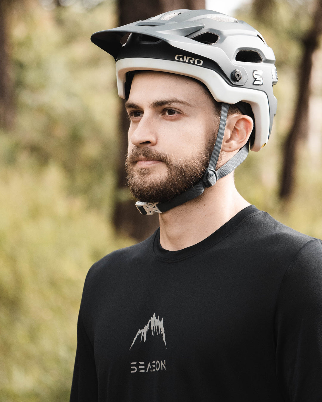 Camisa Trail - Mountain - Manga Longa - Black