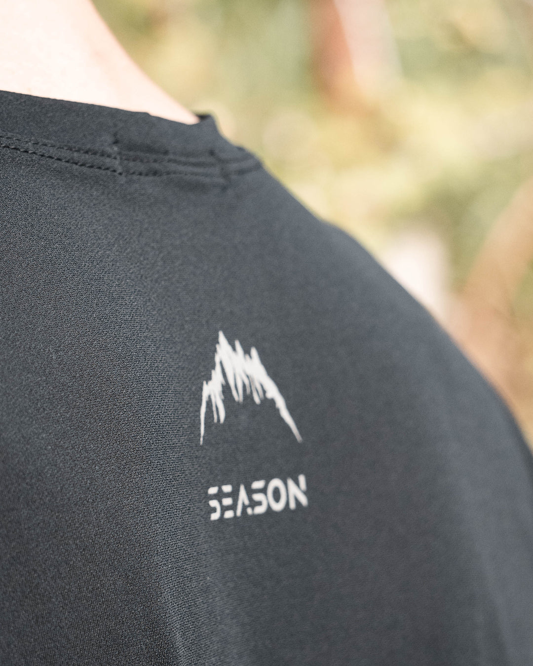 Camisa Trail - Mountain - Manga Longa - Black