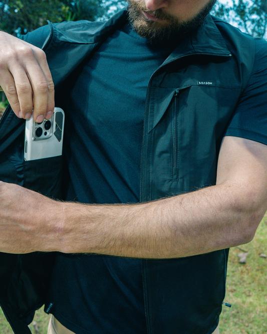 Colete Windbreaker Season - Black