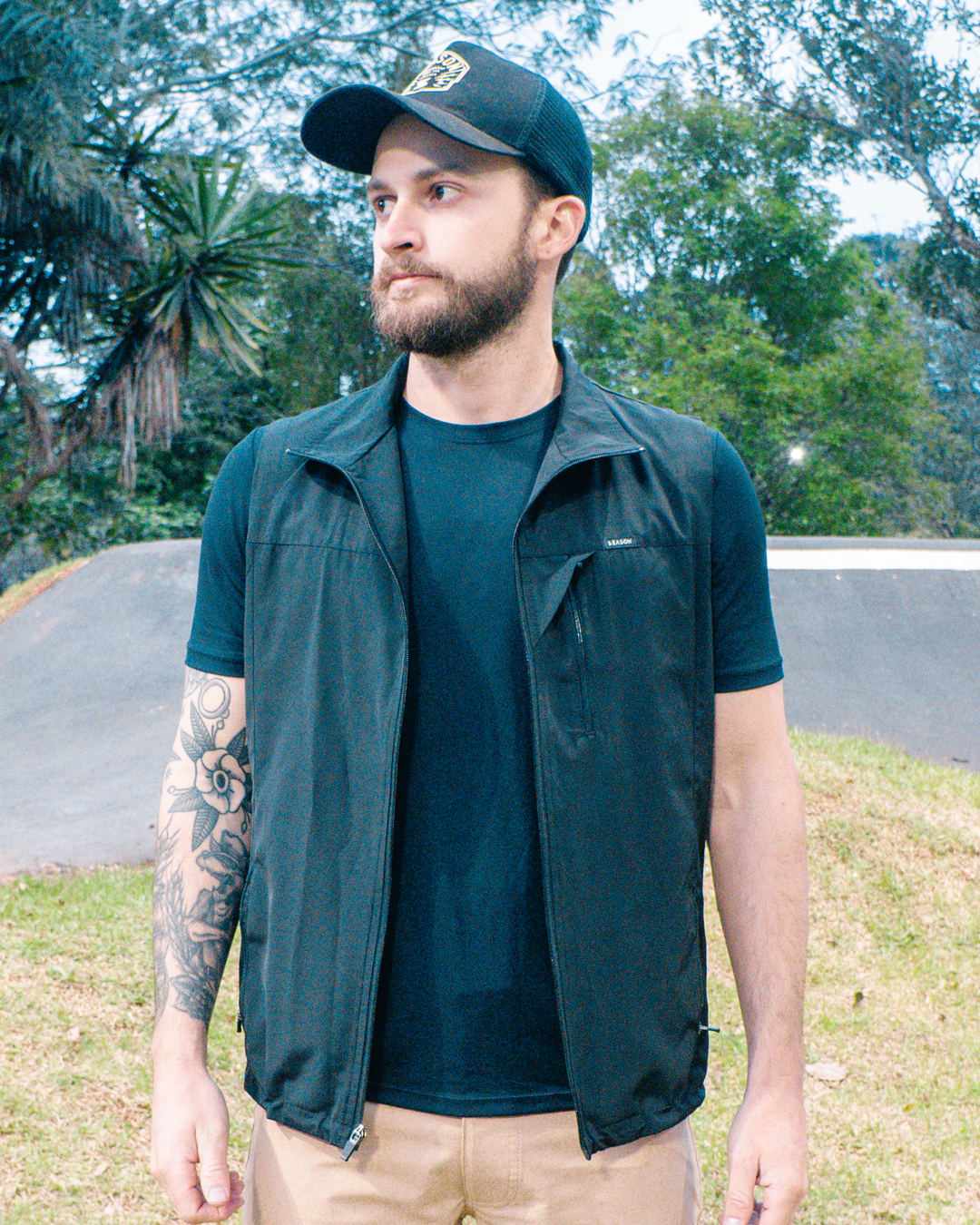 Colete Windbreaker Season - Black