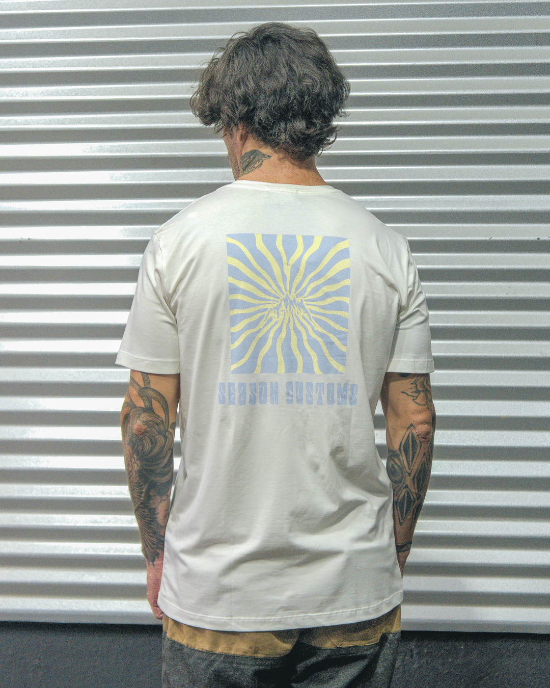 Camiseta Season Customs - White