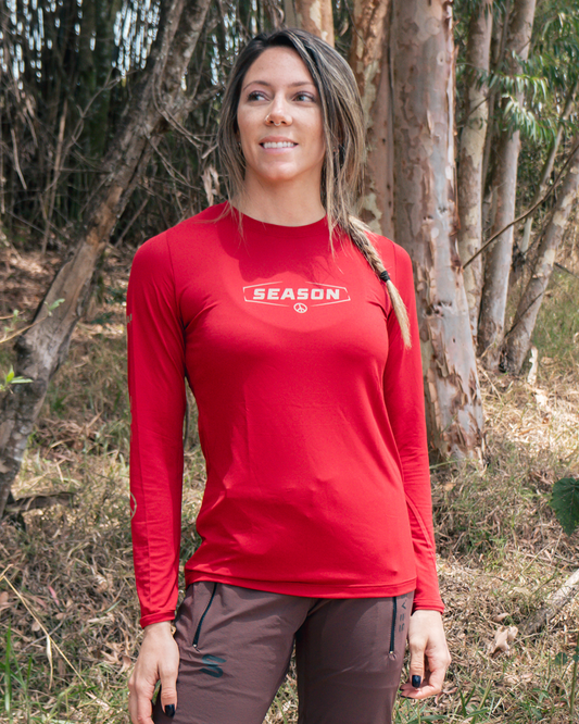 Camisa Trail Feminina - Old is Cool - Manga Longa