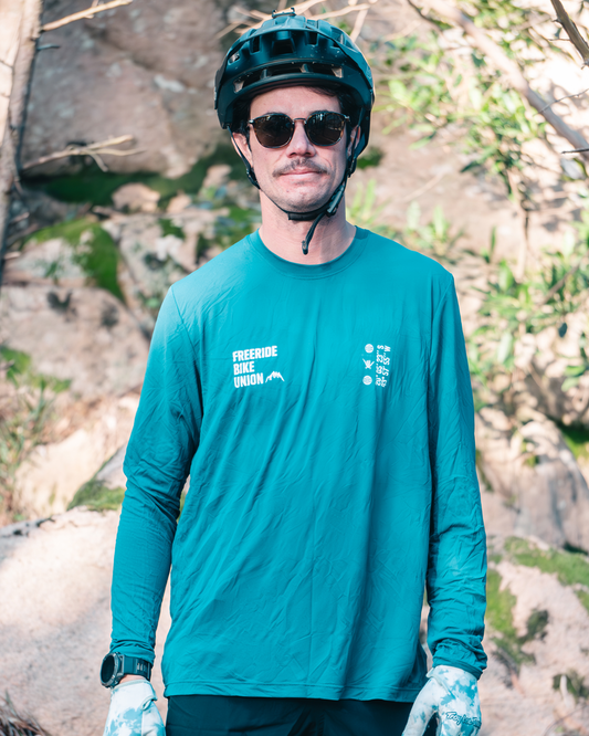 Camisa Trail - Freeride Bike Union - Manga Longa