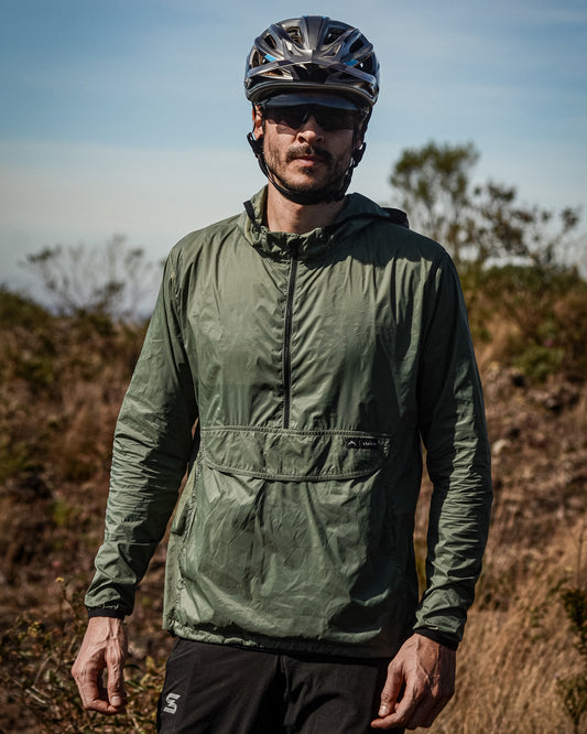 Corta Vento Canguru - Army Green