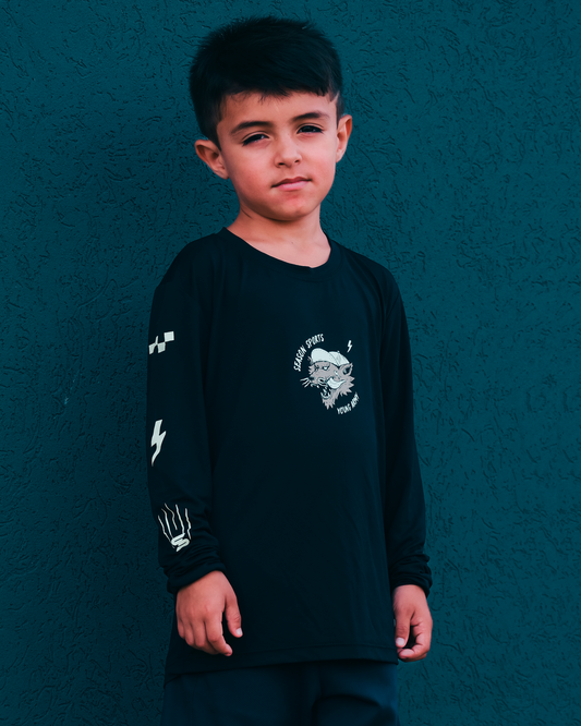 Camisa Trail Kids - Young Army - Manga Longa