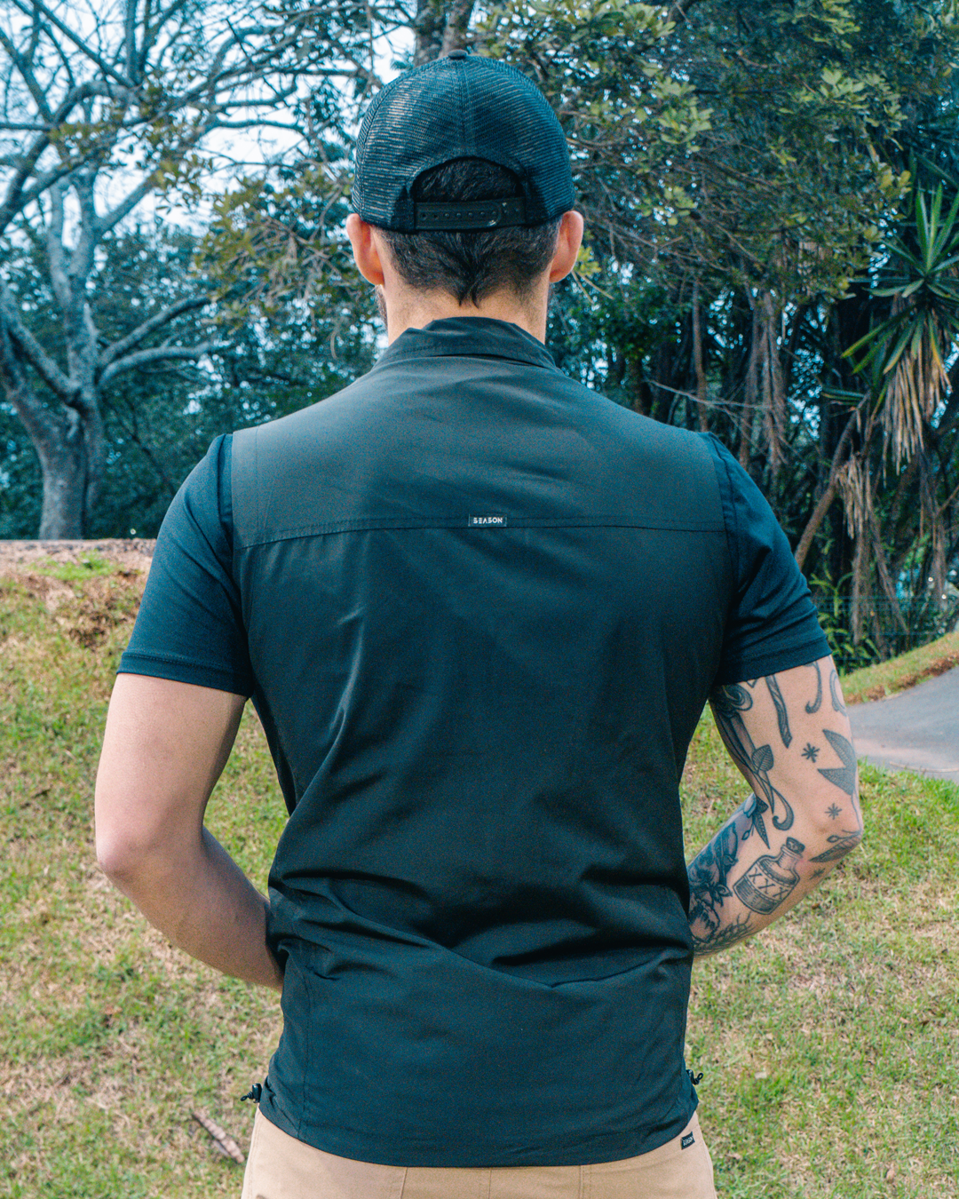 Colete Windbreaker Season - Black